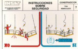 SI - NO CONSTRUCCION ANDAMIOS SI NO INSHT (20)  IMAGEN FOTOGRAFIA